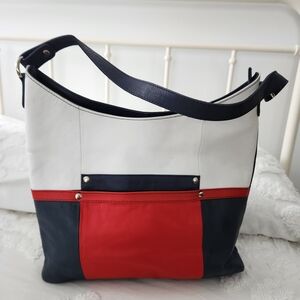 NorthStyle Tricolor Shoulder Bag